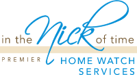 In the Nick of Time Home Watch logo
